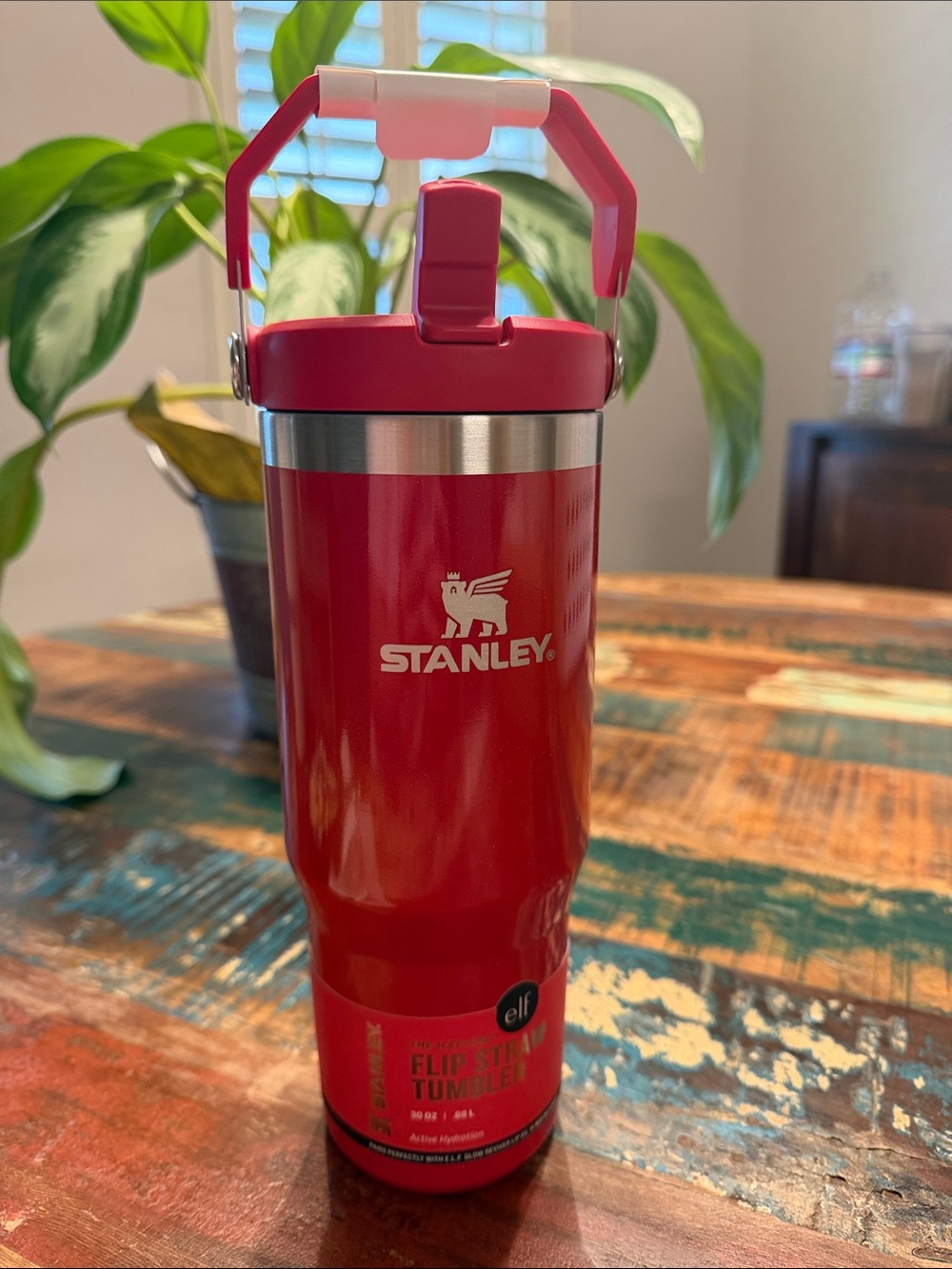 Stanley x e.l.f. 30oz Iceflow flip straw Tumbler